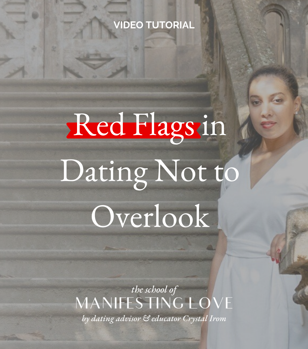 red flags in dating a man